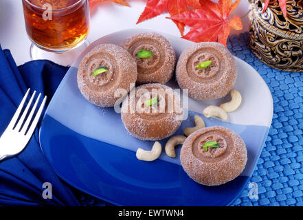 Braune Peda Stockfoto