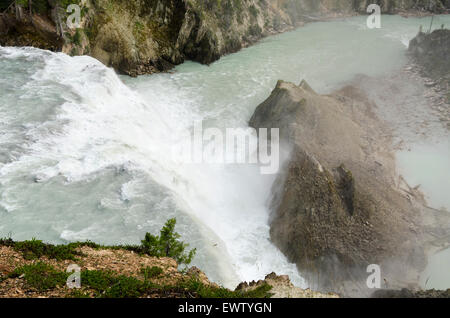 Wapta fällt in der Nähe von Lake Louise in Kanada Stockfoto