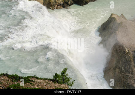 Wapta fällt in der Nähe von Lake Louise in Kanada Stockfoto