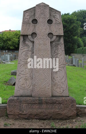 westlichen Friedhof Keltisches Kreuz Stockfoto