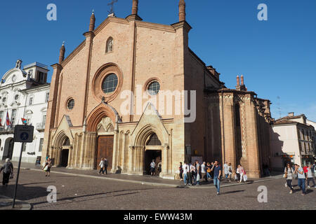 Saint Secondo Katholische Kirche, Asti, Piemont, Italien. Stockfoto