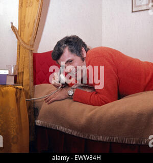 Der Deutsche Schauspieler Manfred Spies, 1970er Jahre Deutschland. Deutscher Schauspieler Manfred Spies, Deutschland der 1970er Jahre. 6x6Dia46 Stockfoto