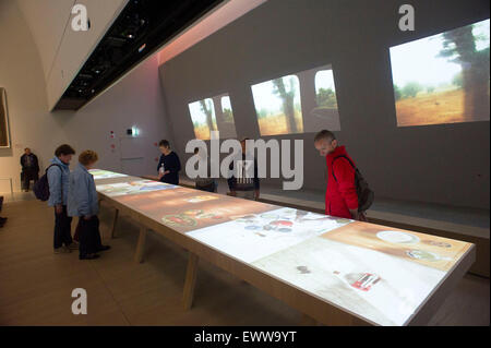 Italien, Mailand, Expo 2015, Pavillon des Heiligen siehe Va Stockfoto