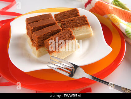 Schokolade Barfi-2 Stockfoto