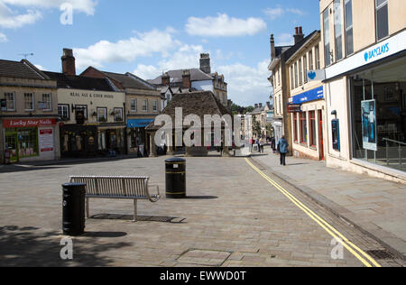 Butter Cross Market places in Stadt Zentrum, Chippenham, Wiltshire, England, UK Stockfoto