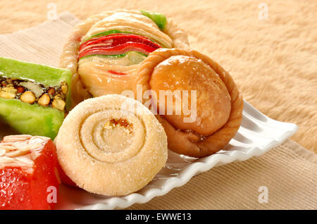 Köstliche Mischung Süßigkeiten Stockfoto