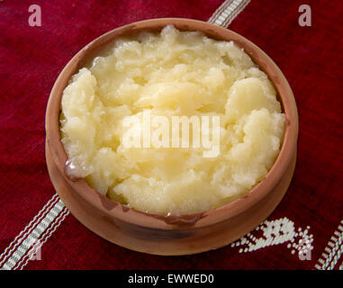 Reine Desi Ghee (Butterschmalz) Stockfoto