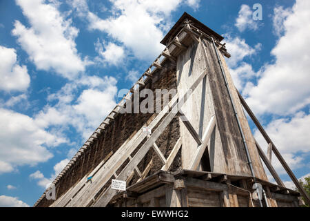 Gradierwerk in Ciechocinek Salinen - Ciechocinek, Polen Stockfoto