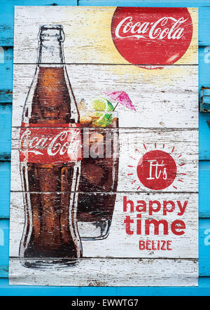 Plakat Werbung Coca Cola Stockfotografie Alamy