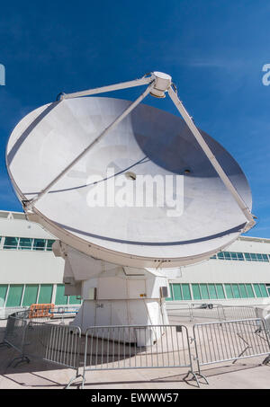 Radioteleskop ALMA (Atacama Large Millimeter/Submillimeter Array) Observatory, Atacama Wüste, Chile. Stockfoto