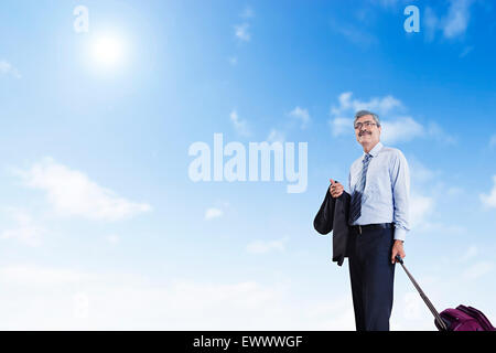 1 indische Business Mann Pkw Stockfoto