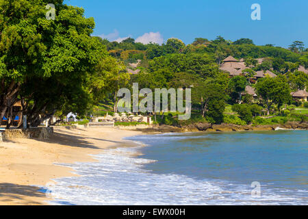 Jimbaran Bay, Bali, Indonesien Stockfoto