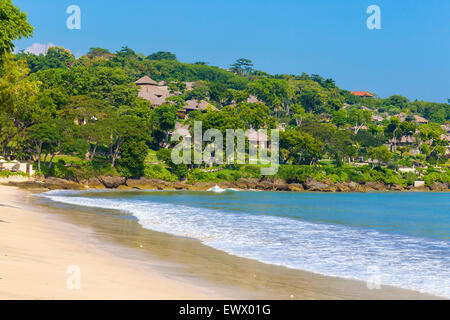 Jimbaran Bay, Bali, Indonesien Stockfoto