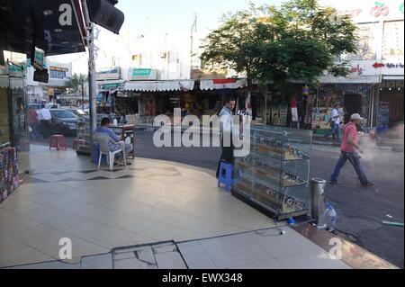 Altmarkt. Sham-El-Sheikh. South Sinay.1-8. Juli 2014 Juli 2014 Stockfoto