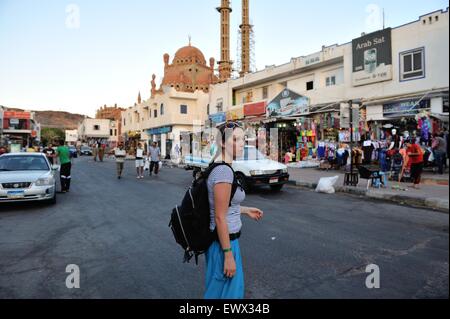 Altmarkt. Sham-El-Sheikh. South Sinay.1-8. Juli 2014 Juli 2014 Stockfoto