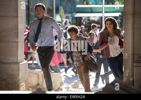 SAN ANDREAS (2015) HUGO JOHNSTONE-BURT, KUNST PARKINSON, ALEXANDRA DADDARIO BRAD PEYTON (DIR) Stockfoto