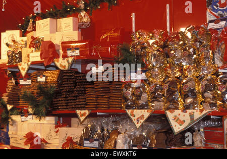 Eine Spezialität von Aachen, am Weihnachten fair DEU, Deutschland, Aachen, Aachener Printen, eine Art Lebkuchen, DEU, Deutschland Stockfoto