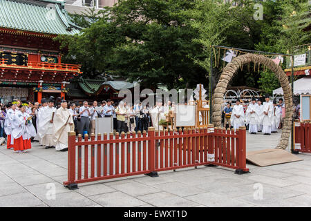 Nagoshinoharae, Kandamyojin, Bunkyo-Ku, Tokyo, Japan Stockfoto