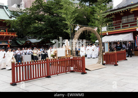 Nagoshinoharae, Kandamyojin, Bunkyo-Ku, Tokyo, Japan Stockfoto