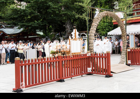 Nagoshinoharae, Kandamyojin, Bunkyo-Ku, Tokyo, Japan Stockfoto