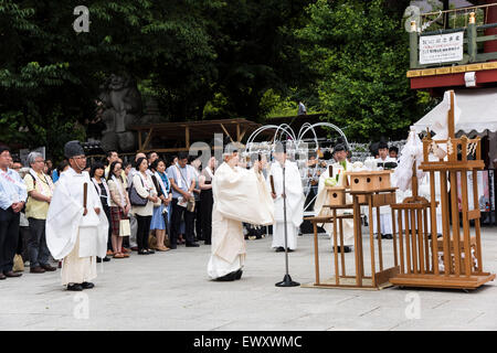 Nagoshinoharae, Kandamyojin, Bunkyo-Ku, Tokyo, Japan Stockfoto