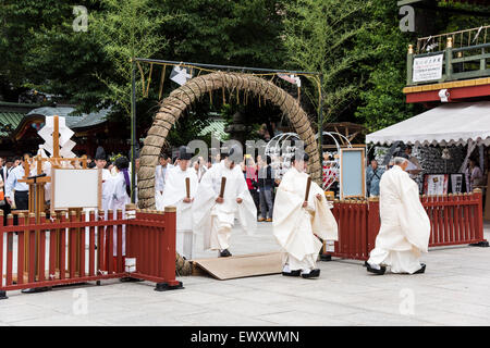 Nagoshinoharae, Kandamyojin, Bunkyo-Ku, Tokyo, Japan Stockfoto