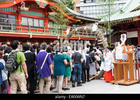 Nagoshinoharae, Kandamyojin, Bunkyo-Ku, Tokyo, Japan Stockfoto