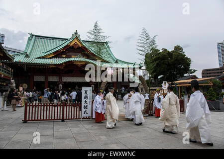 Nagoshinoharae, Kandamyojin, Bunkyo-Ku, Tokyo, Japan Stockfoto