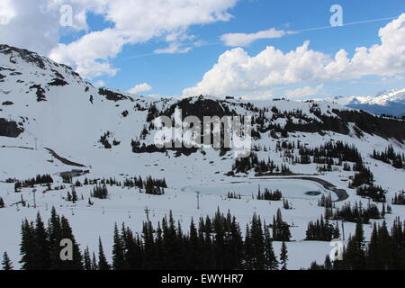 Kanadischen Berge Szene und Hintergrund ideal Werbung, Websites. Stockfoto