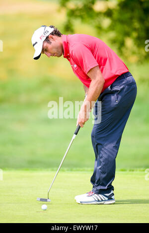 Le Golf national Saint-Quentin-En-Yvelines, Frankreich. 2. Juli 2015. Französisch Open Championships Runde 1. Edouardo Molinari (ita) Credit: Action Plus Sport Bilder/Alamy Live News Stockfoto