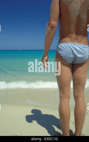 ITA, Italien, Sardinien, an den Strand von Süd-Sardinien.  ITA, Italien, Sardinien, am Strand von Süd-Sardinien. Stockfoto