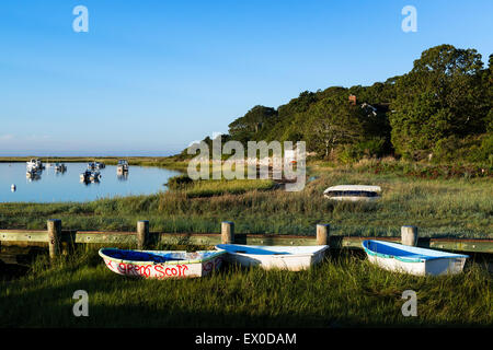 Malerische Stetsons Cove, Chatham, Massachusetts, USA Stockfoto