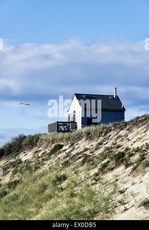 Coastal Strandhütte, Wellfleet, Cape Cod, Massachusetts, USA Stockfoto