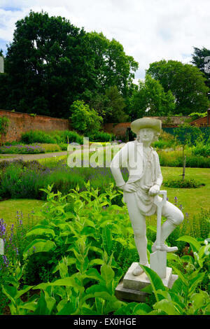 Statue in Delapre Abbey, Northampton Stockfoto