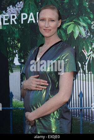 LONDON, UK, 2. Juli 2015: Jade Parfitt besucht die Serpentine Gallery-Sommerfest in Kensington Gardens in London Stockfoto