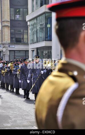 Blaskapelle der Royal Air Force Stockfoto
