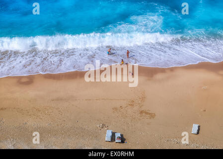 Kaputas Strand, Kalkan, Antalya, Türkei Stockfoto