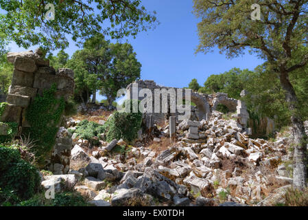 Pisidien Termessos, Antalya, Türkei Stockfoto
