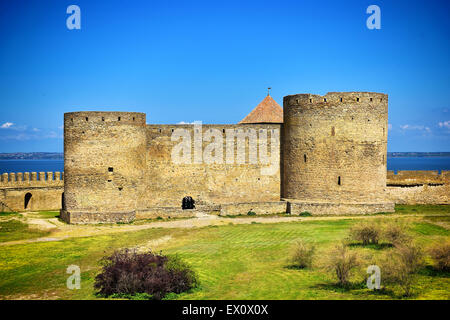 Festung Akkerman Festung in der Stadt Belgorod-Dnestrowskij, Ukraine Stockfoto