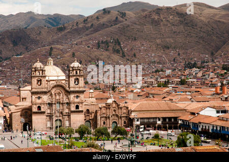 Plaza de Armas - Cusco - Peru Stockfoto