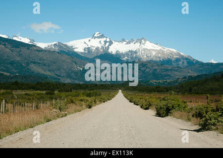 Carretera Austral Road - Chile Stockfoto