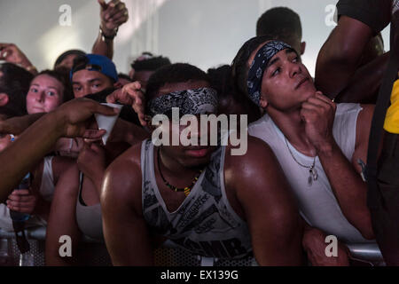 London, UK, 3. Juli 2015. Neuen Look Wireless Festival, Finsbury Park Credit: Robert Stainforth/Alamy Live-Nachrichten Stockfoto