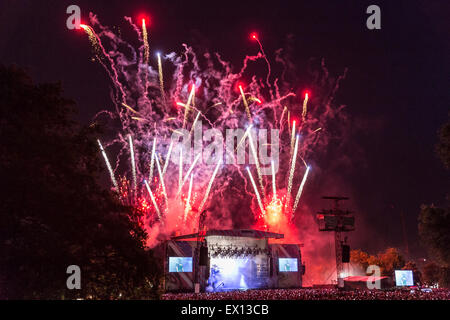 Neuen Look Wireless Festival - Finsbury Park - London Stockfoto