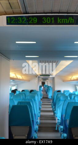 Shanghai Maglev Zug Stockfoto