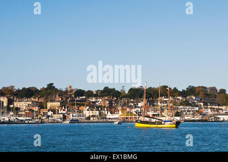 Cowes Hafen Isle Of Wight, England UK Europa Stockfoto