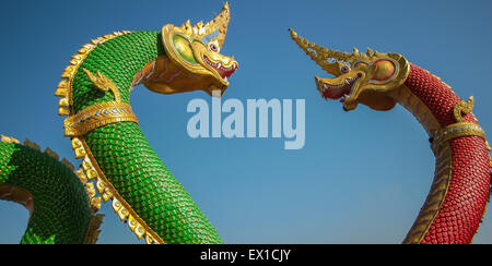 Phaya Nak Kunst und Religion in thailand Stockfoto