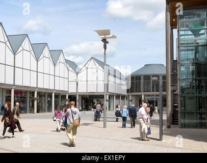 Die Arc Einkaufszentrum, Bury St Edmunds, Suffolk, England, UK Stockfoto