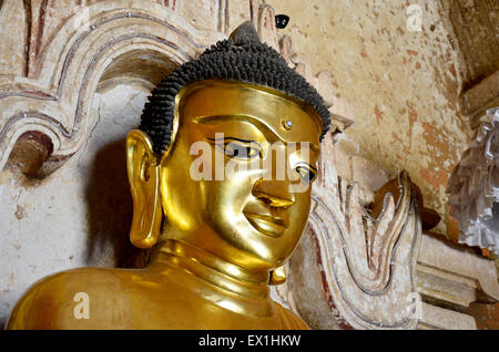 Htilominlo Tempel ist ein buddhistischer Tempel in Bagan gelegen (ehemals heidnischen), in Birma/Myanmar. Stockfoto