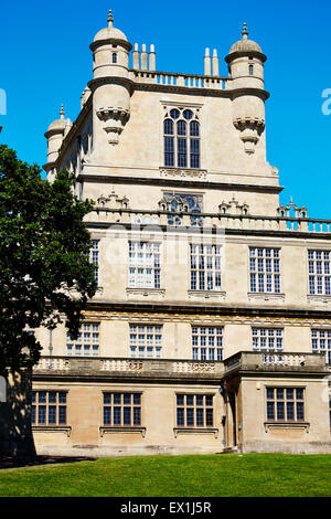 Ansicht von Wollaton Hall, Nottingham, England, UK. Stockfoto