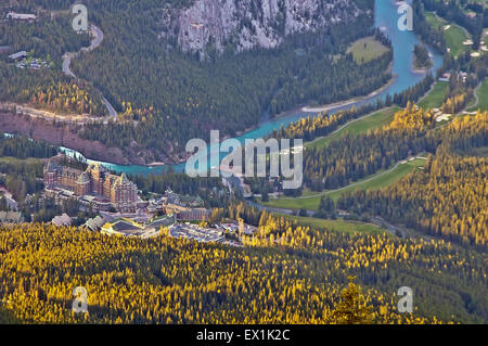 Fairmont Banff Springs Hotel, Alberta, Kanada Stockfoto